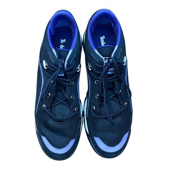 Timberland Euro Swift Low Top Hiking Boot Hiker Trail Shoes Black Purple 9.5 - Picture 4 of 13